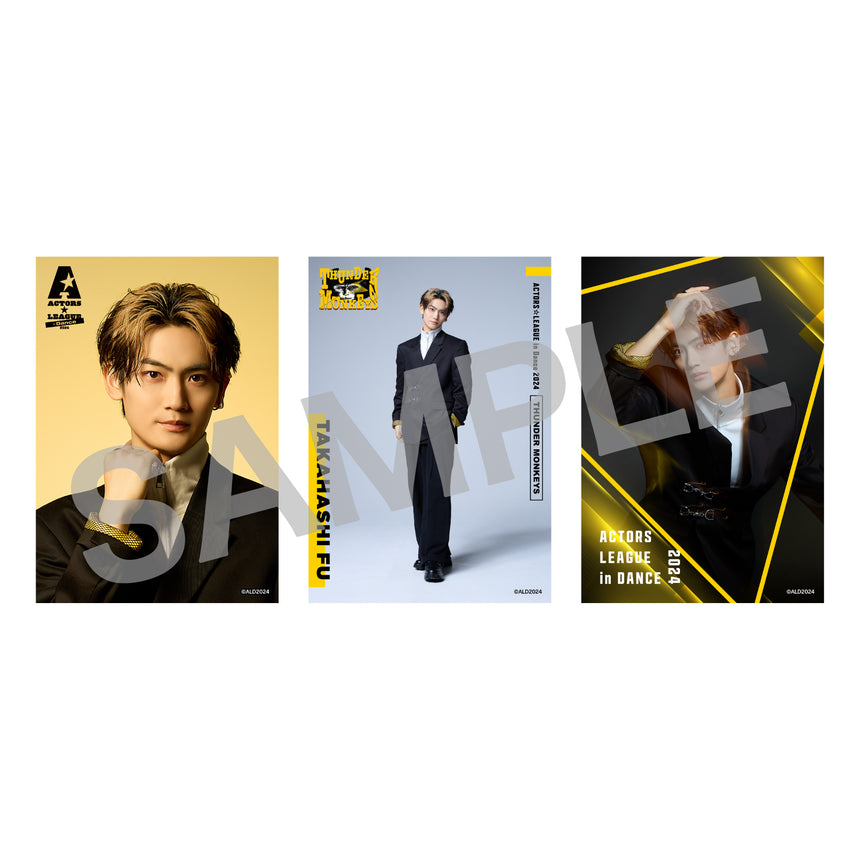 ブロマイド3枚セット THUNDER MONKEYS – ACTORS☆LEAGUE ONLINE STORE