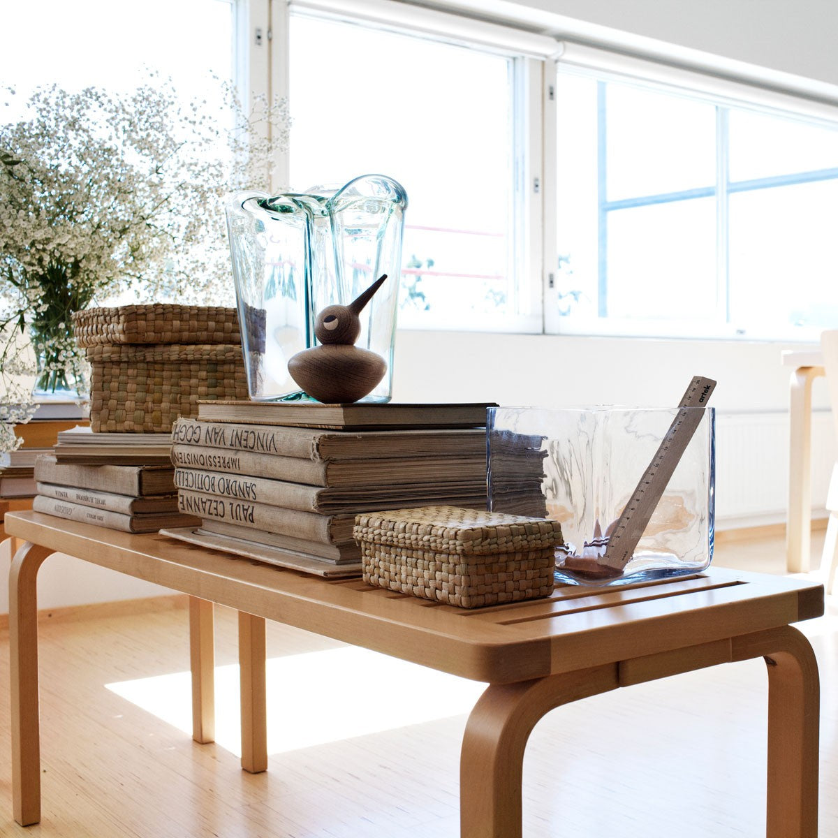Artek Alvar Aalto Bench 153A - Other Artek Alvar Aalto Furniture