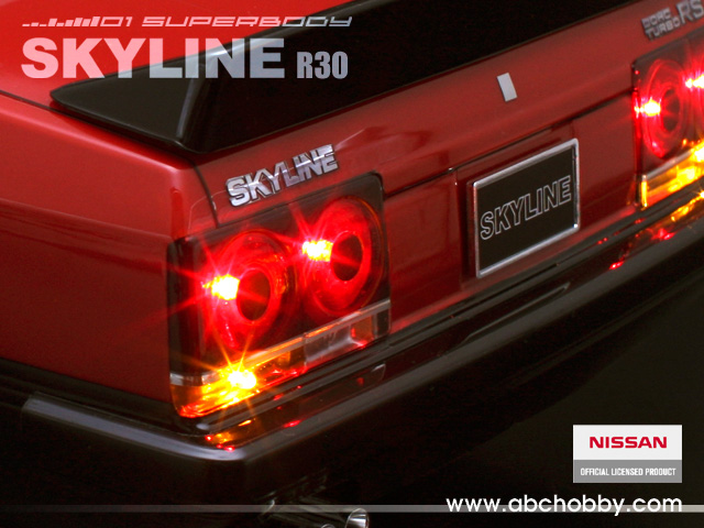 ABCホビー 01スーパーボディ：日産・スカイラインR30/NISSAN SKYLINE R30
