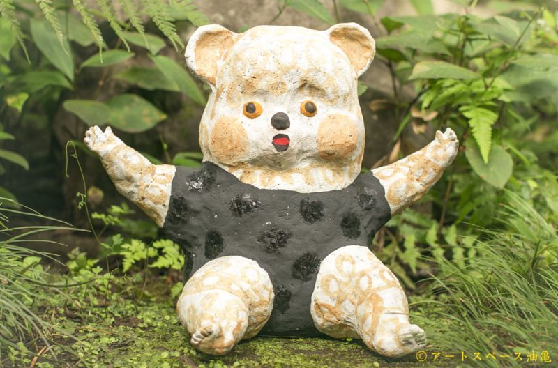 増田光 くま人形（座ってる） －作家もの陶器・うつわ・アートの通信