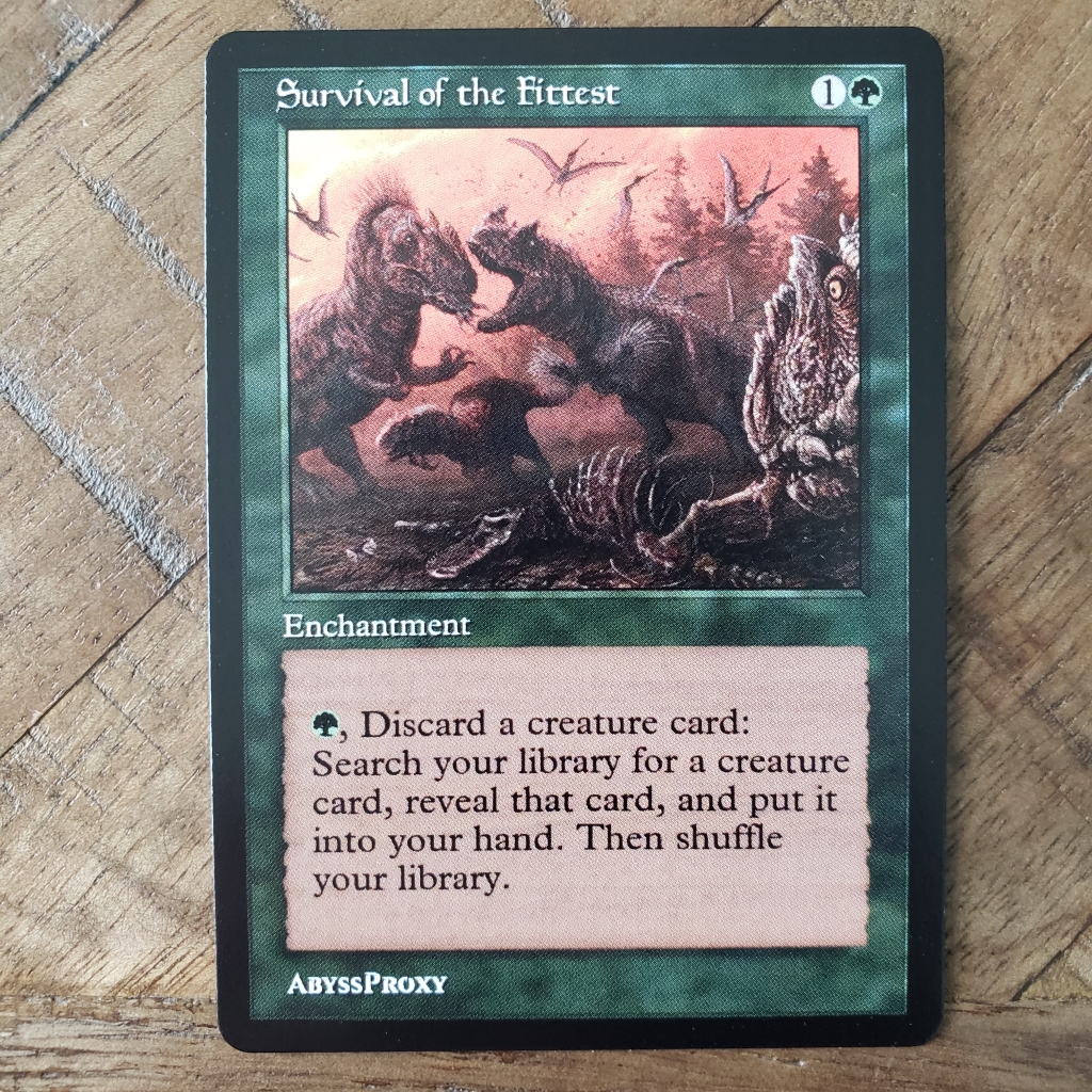 MTG 《適者生存/Survival of the Fittest》 EXO 日本語