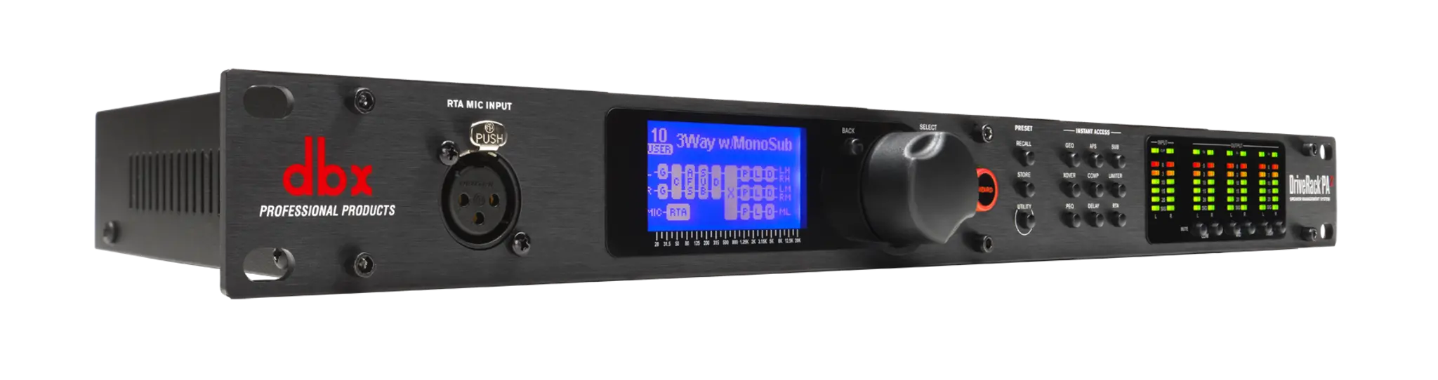 DriveRack PA2 | dbx Professional Audio | English (US)