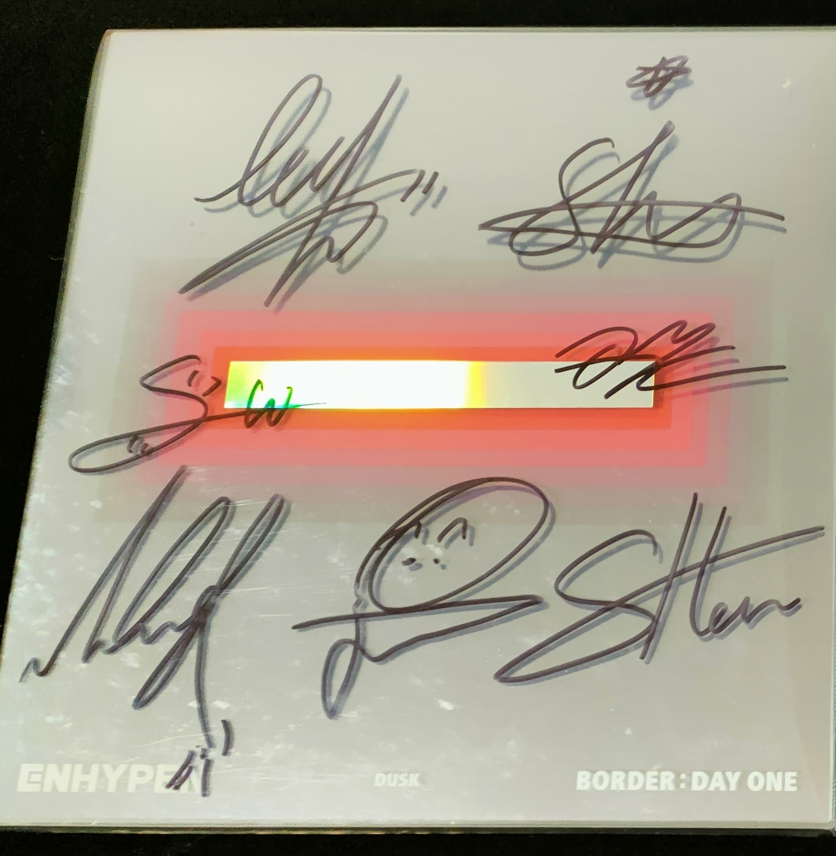 HYPEN Autographed Signed CARNIVAL BORDER : DAY ONE ALBUM CD GIFTS