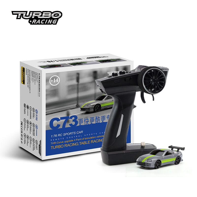 ターボレーシング 1:76 C64 C73 C72 C74 ドリフトRCカー ジャイロ搭載