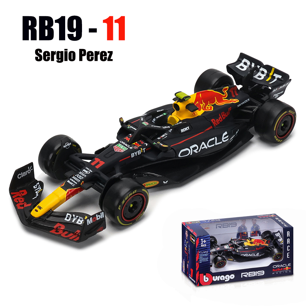 Bburago 1:43 F1 Red Bull Ferrari Mercedes Benz Aston Martin