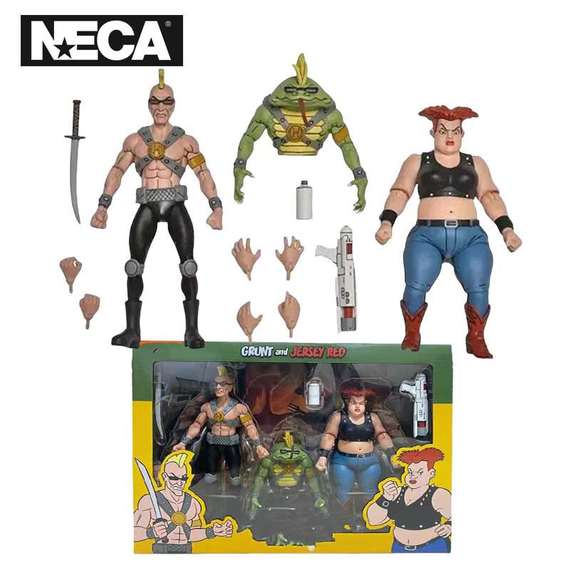 NECA 54305 Toys Teenage Mutant Ninja Turtles TMNT Grunt And Jersey