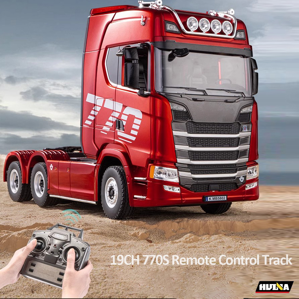 HUINA 1/18 19CH RC Truck 1501 770S Scania Alloy Tractor 2.4G