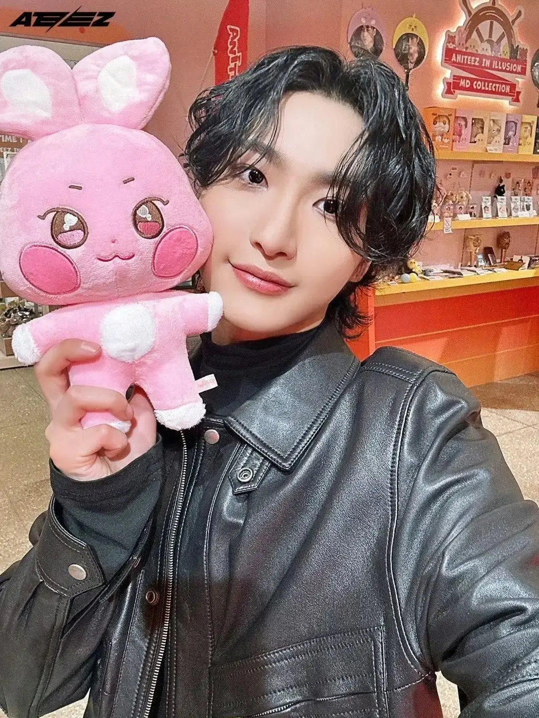 25cm ATEEZ Aniteez Plush Ateez Plushie Kawaii Soft Stuffed Animals