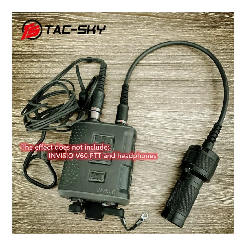 TS TAC-SKY INVISIO V60 Adapter Compatible with V60 Battery