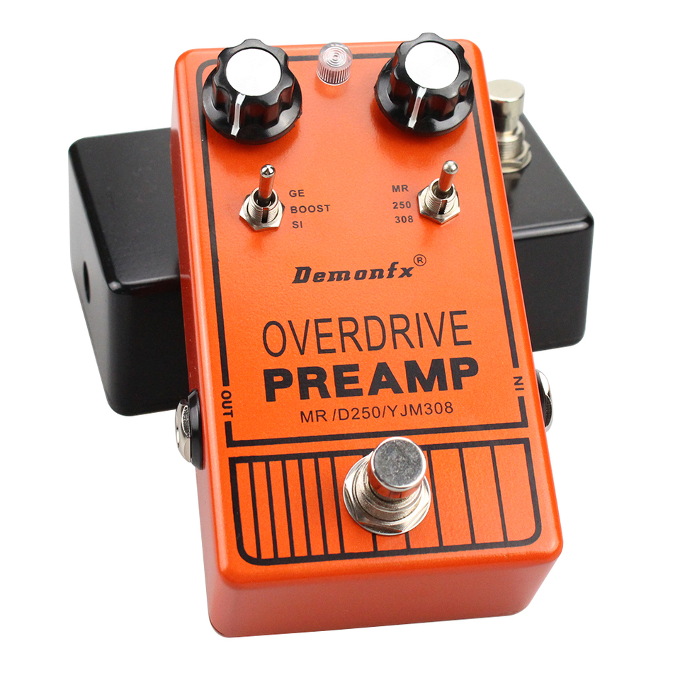 NEW Demonfx YJM308 High Quality Guitar Effect Pedal Overdrive