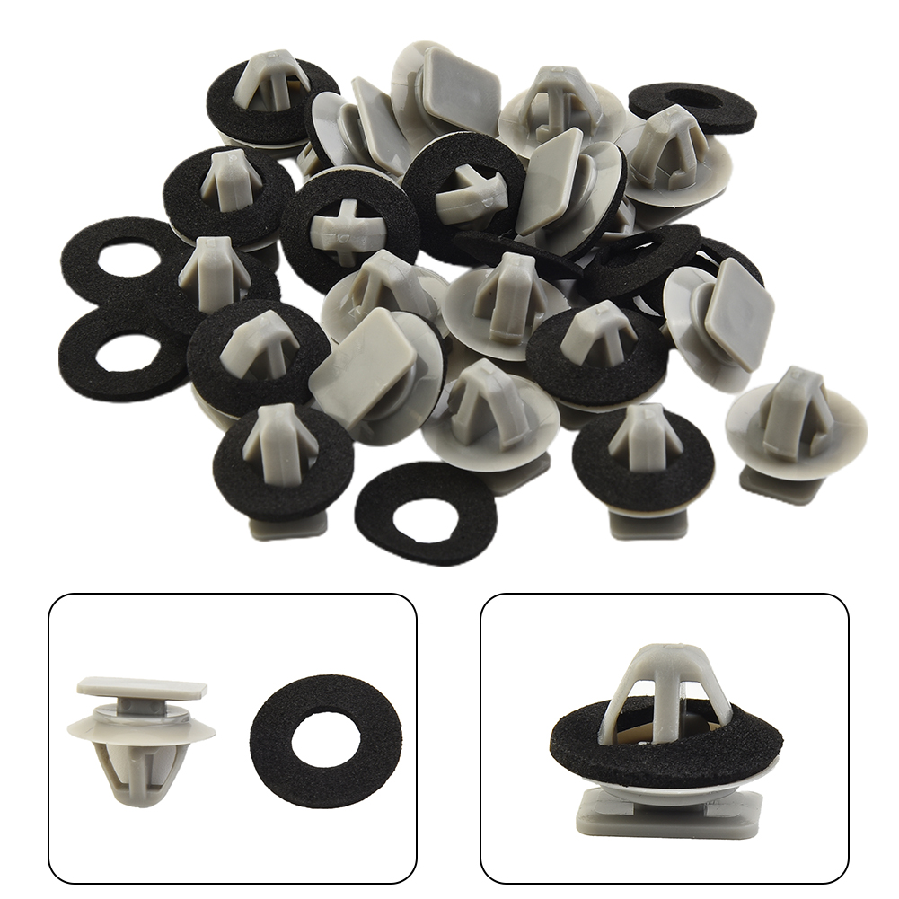 20pcs Car Rocker Panel Moulding Clips For Mazda CX-5 2013-2016