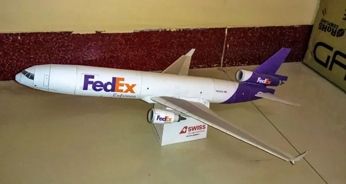 Fedex MD-11航空機紙モデル - AliExpress 26