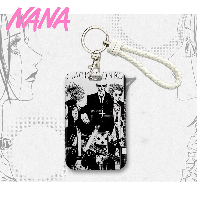 Nana Anime Osaki Nana Plastic Card Holder with White Rope Men