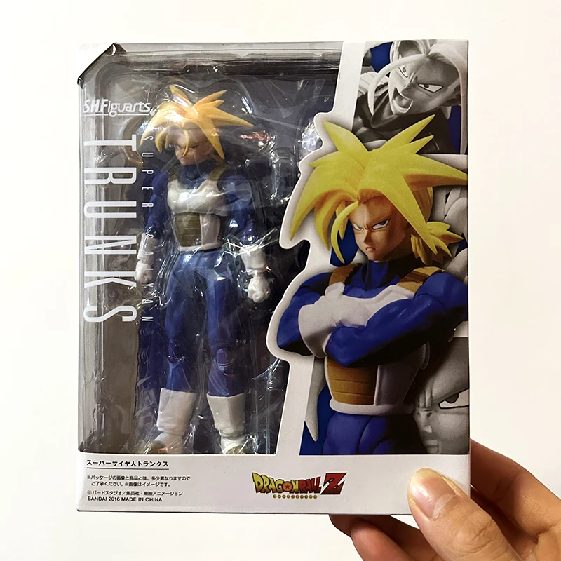 Shf-ドラゴンボールZのアクションフィギュア,超サイヤ人トランクス