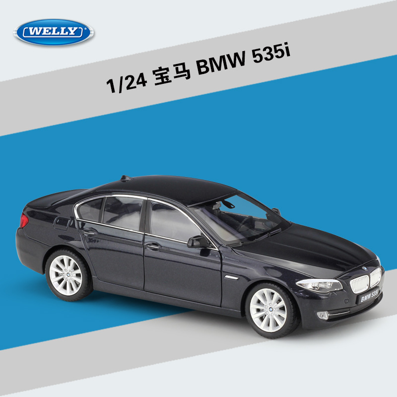 Welly 1:24 Bmw Bmw 535i 535 I Car Simulation Alloy Model Toy