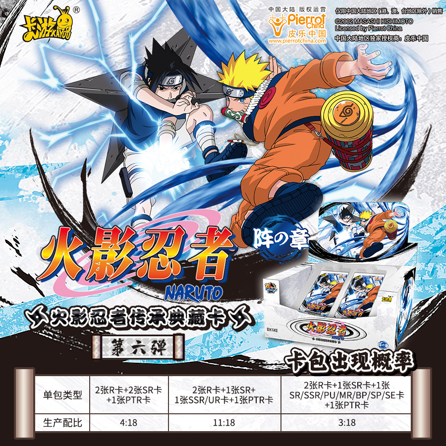 KAYOU 正規品 NARUTO -ナルト- 疾風伝 カードゲーム ティア4 ウェーブ6
