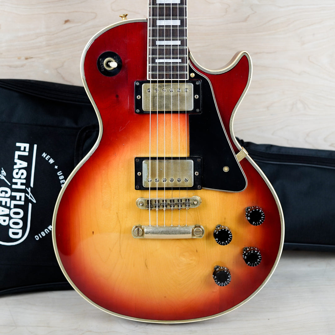 Tomson Single Cut Custom 1980's Sunburst Vintage Made in Japan MIJ