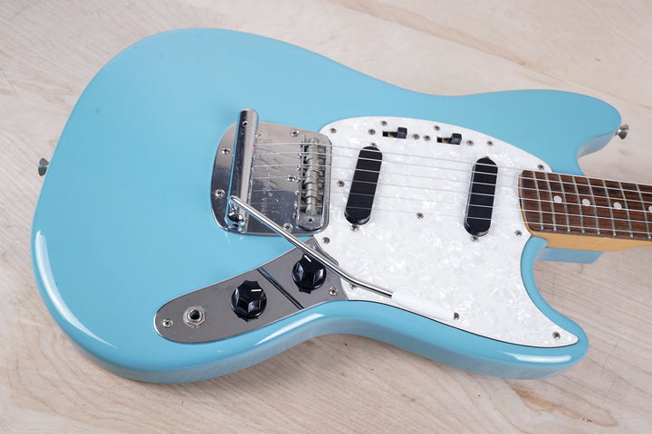 Fender MG-66 Mustang Reissue CIJ 1999 Sonic Blue Crafted in Japan