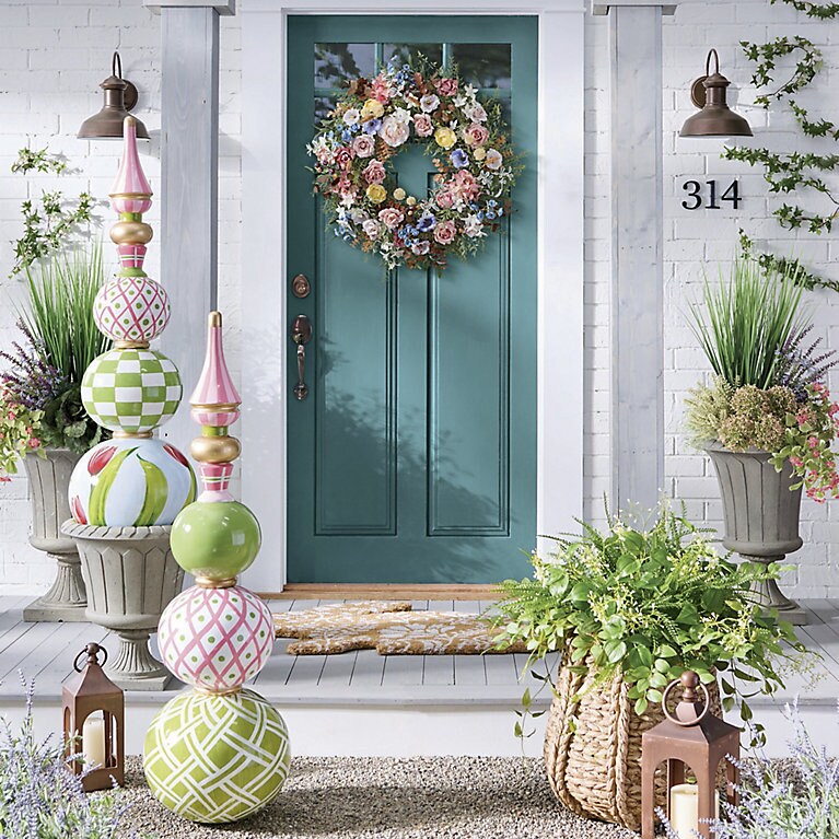 Spring & Tulip Harper Topiaries | Grandin Road