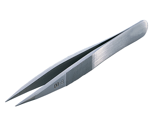 2-8028-04 MEISTER ピンセット SA(耐酸鋼)製 No.00B 00B-SA 【AXEL