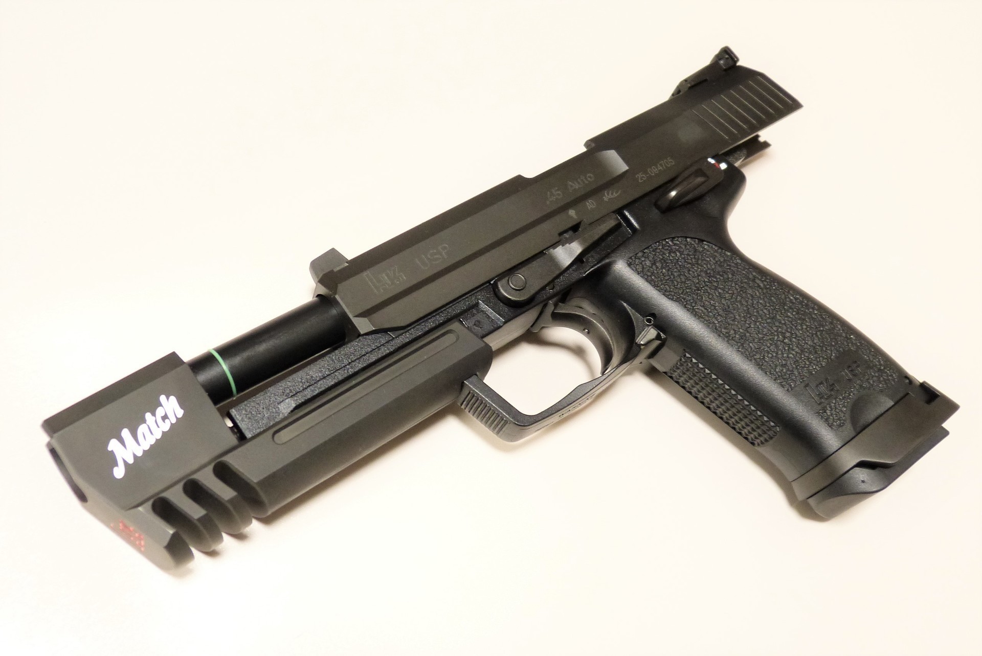 KSC USP.45 マッチ スライドHW ガスガンをレビュー: まる吉のトイガン基地