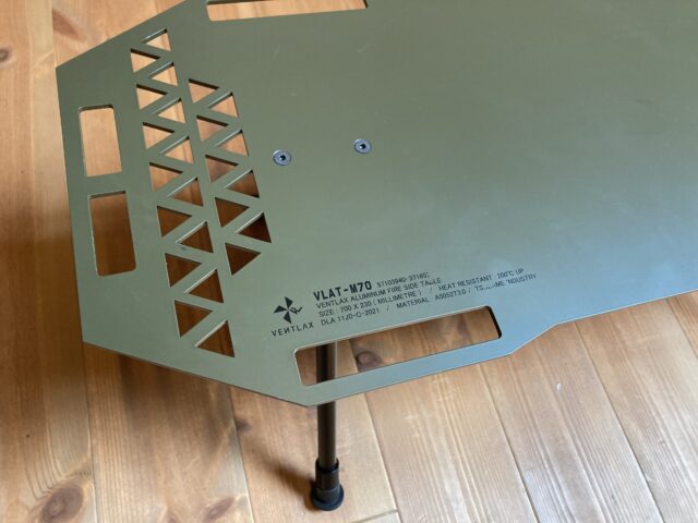 VENTLAXのロマン枠テーブル【TAKIBI SIDE TABLEレビュー】カスタムも