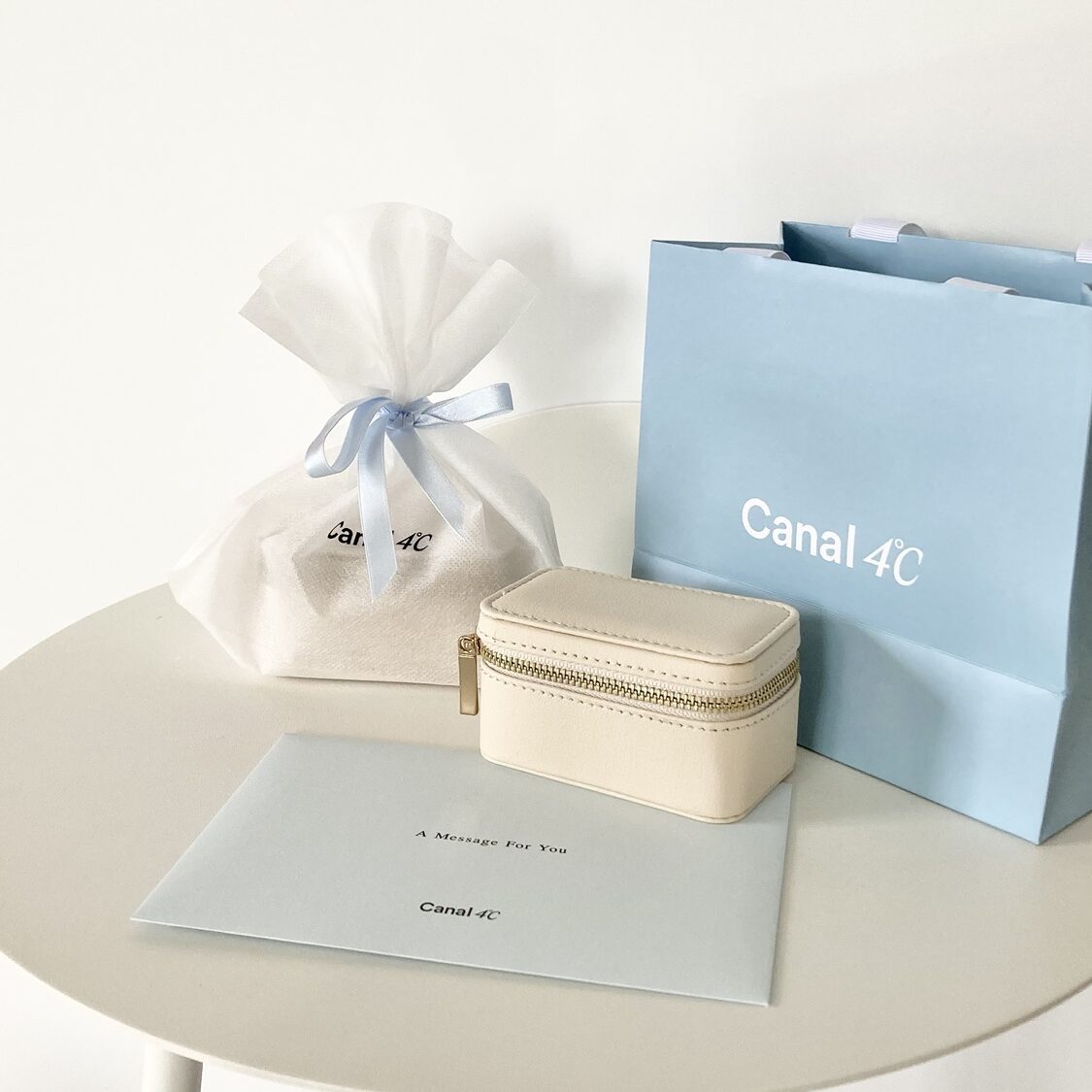 レビュー】Canal 4℃の縦型ミニジュエリーポーチ買ってみた！プチプラ