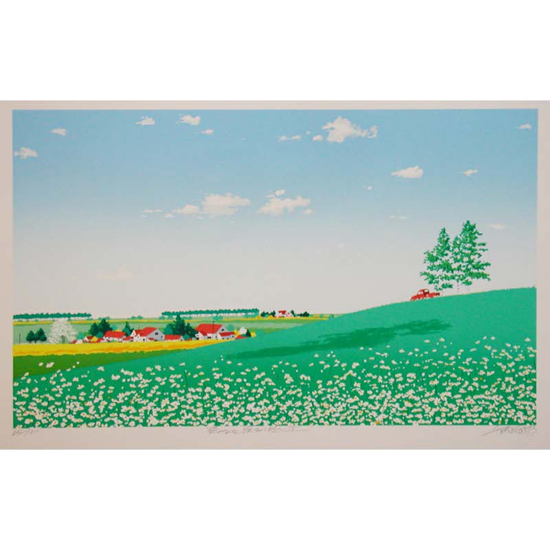 北海道札幌 絵画 販売 蒼い画廊(あおいがろう） 作品紹介 版画 佐藤芳彰