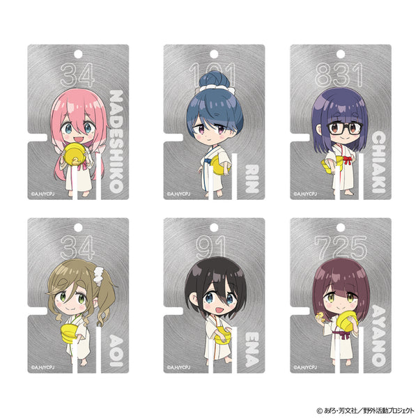 ゆるキャン△ SEASON3 下駄箱の鍵型アクリルキーホルダー（全6種