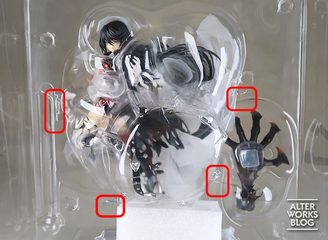 テイルズ オブ ベルセリア ベルベット・クラウ」 梱包と組み立て