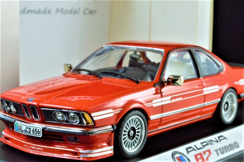 B7 Turbo 6(E24) クーペ 1/43 - ドイツミニカー倶楽部