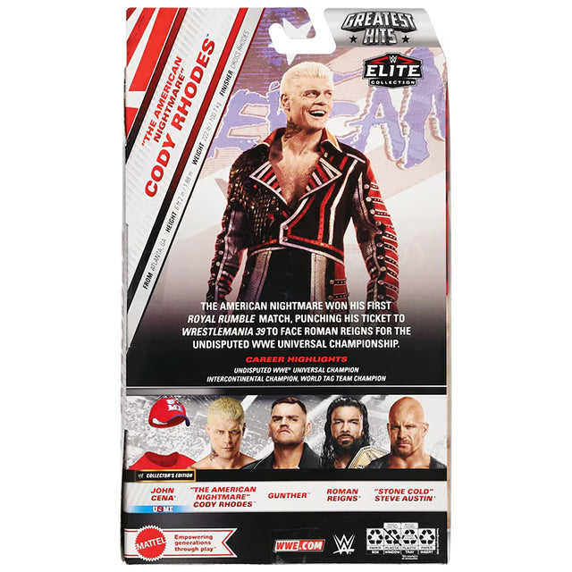 コーディ ローデスモデル 海外取寄 WWE フィギュア / 国内外から