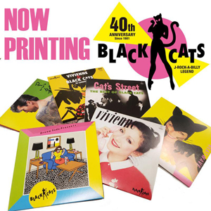 日本の伝説的ロカビリーバンドBLACK CATS 初期コンプリートBOX発売 - amass