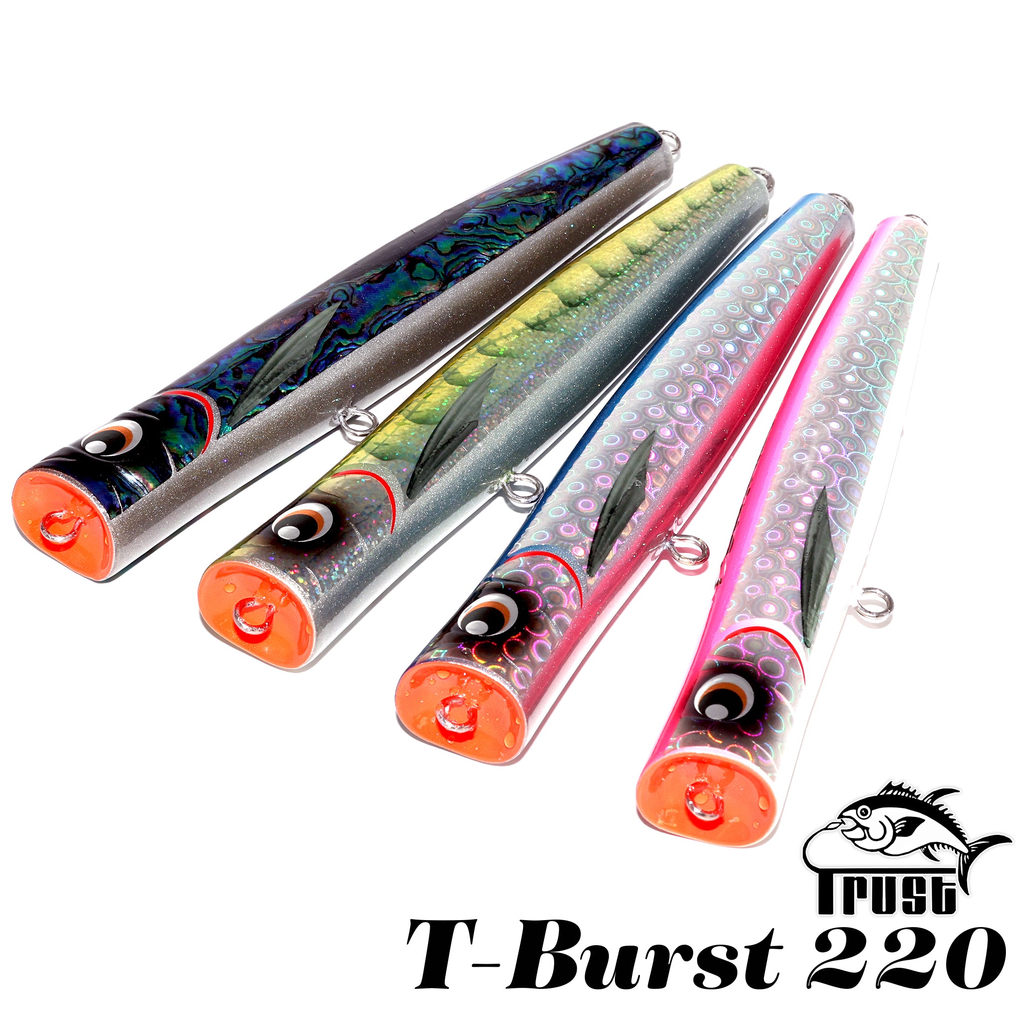 Tバーストポッパー 遊漁船TRUST岡田船長 T-BURST 220mm POPPER LIMITED