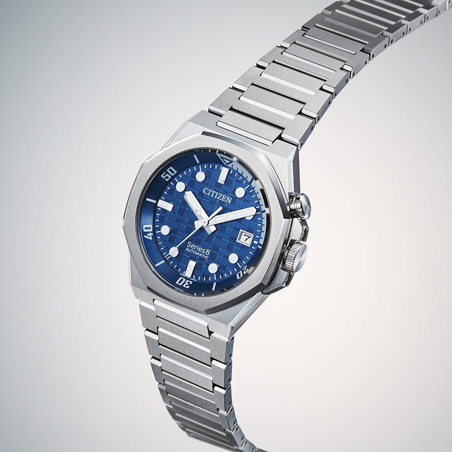 Citizen Series8 890 Blue Dial Stainless Steel Bracelet Automatic