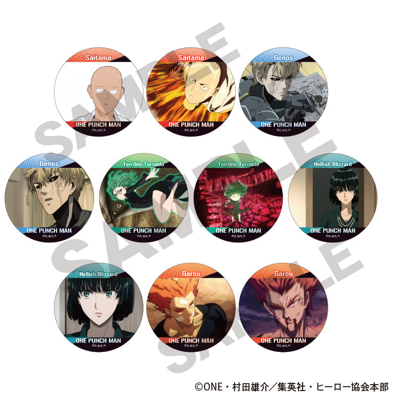 ワンパンマン』アート缶バッジ 戦慄のタツマキ – Anime Store JP
