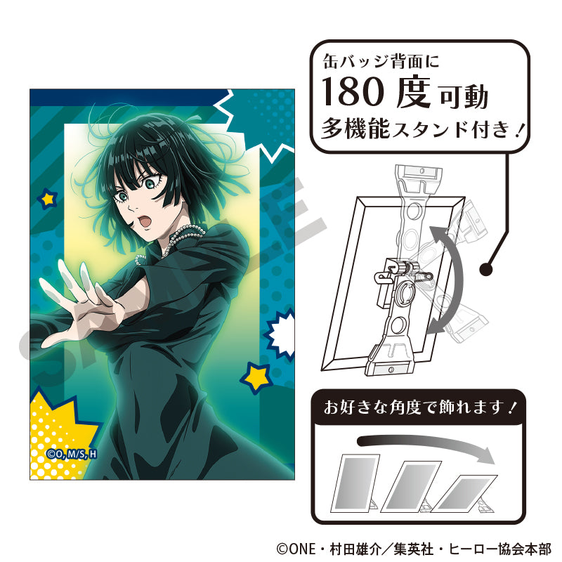 ワンパンマン』アート缶バッジ 戦慄のタツマキ – Anime Store JP