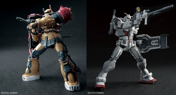 ガンダム 復讐のレクイエム」“敵機”ガンダムEXとソラリのザクIIが