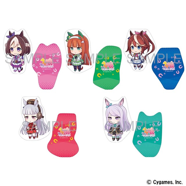 ウマ娘」ゲーム内の美麗イラストを使用！クリアファイルなど新作グッズ