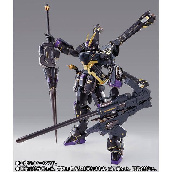 ガンダム」“黒の海賊”クロスボーン・ガンダムX2、METAL BUILDで