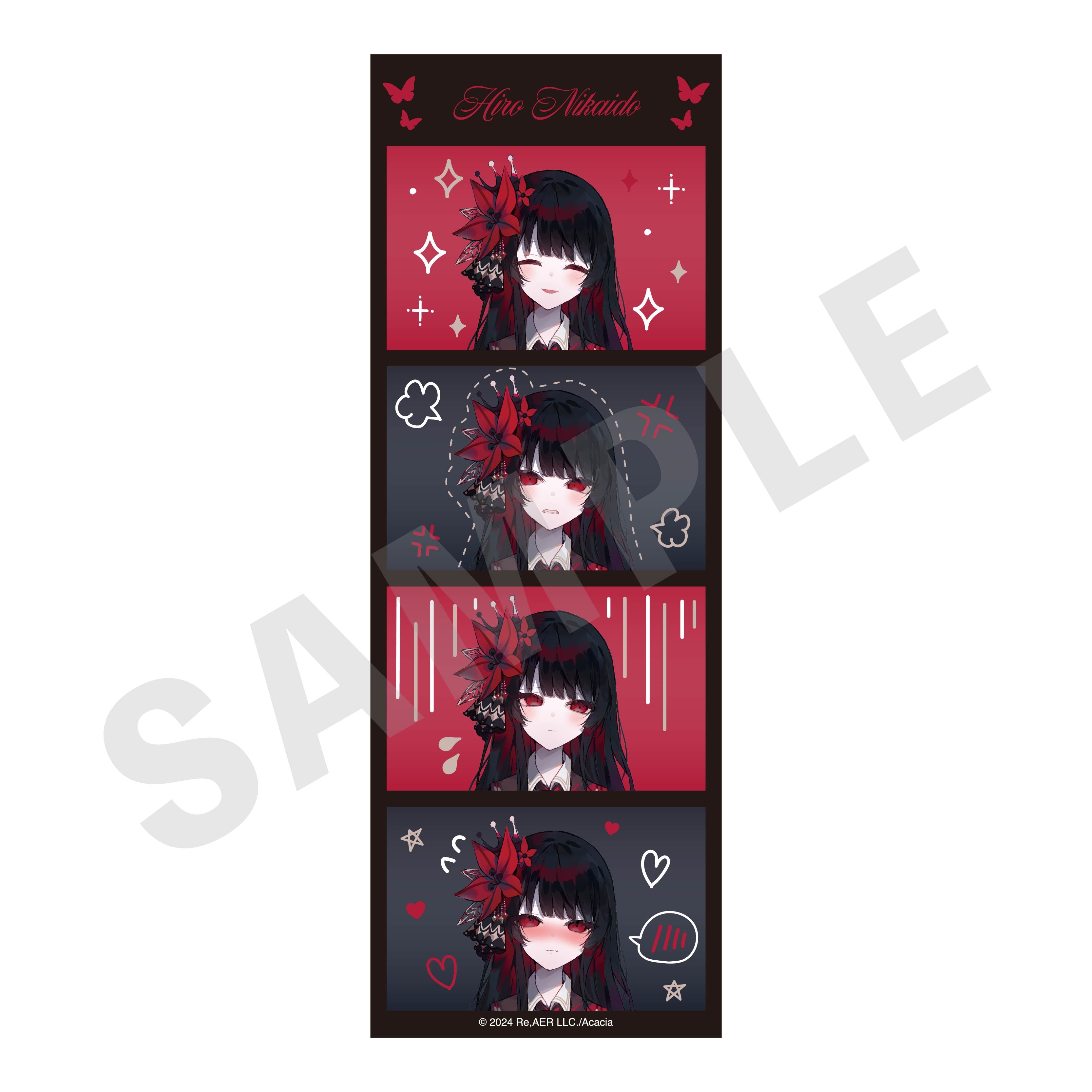 単品】「魔法少女ノ魔女裁判」トレーディング 喜怒哀楽風しおり（全13