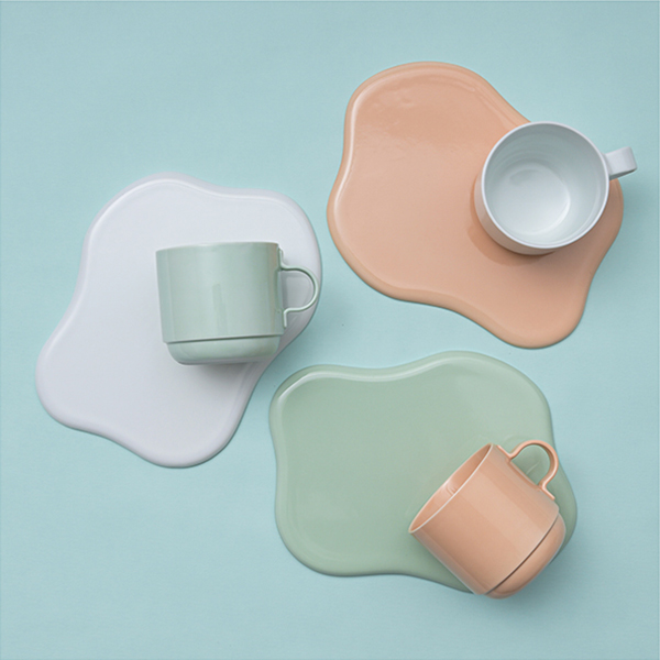 2016 arita / TAF SingleSET Tray（White）×Mug（Pistachio）を贈る