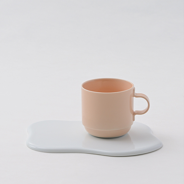 2016 arita / TAF SingleSET Tray（White）×Mug（Apricot）を贈るなら