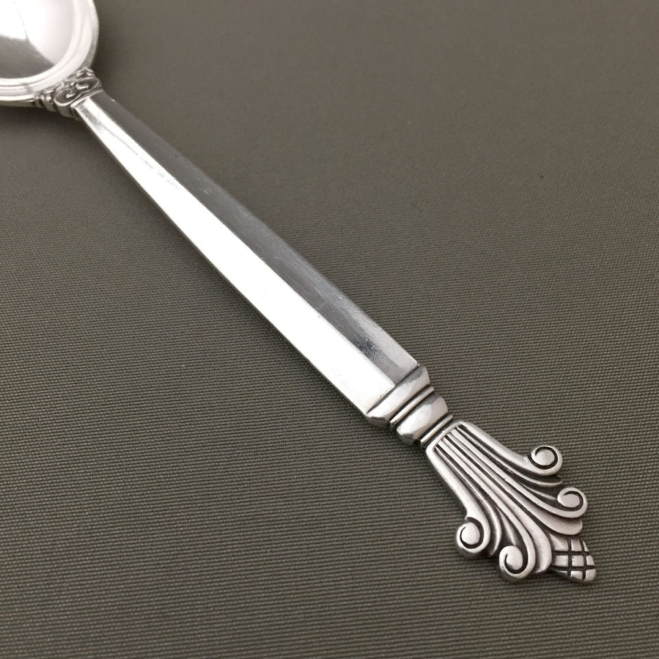 ジョージ・ジェンセン「“Acanthus” コーヒースプーン 長さ11.5cm