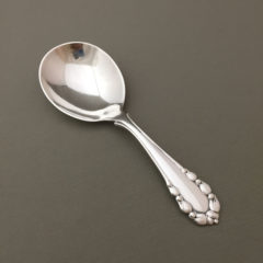 ジョージ・ジェンセン「“Rose” ジャムスプーン 長さ14cm