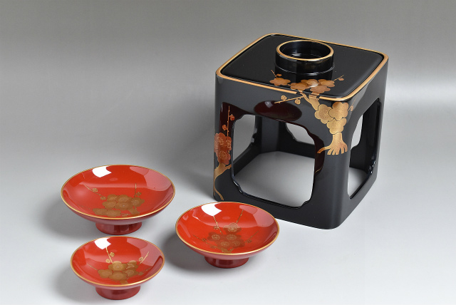 輪島塗 お屠蘇セット - 生活骨董と古布のアンティークショップ antique
