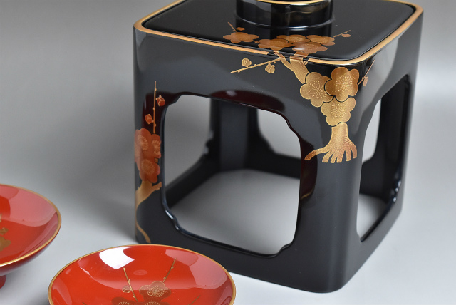 輪島塗 お屠蘇セット - 生活骨董と古布のアンティークショップ antique