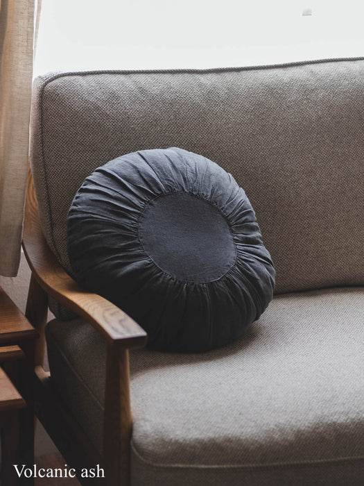 Linen ラウンドクッション — ANTRY USE ONLY GENUINE