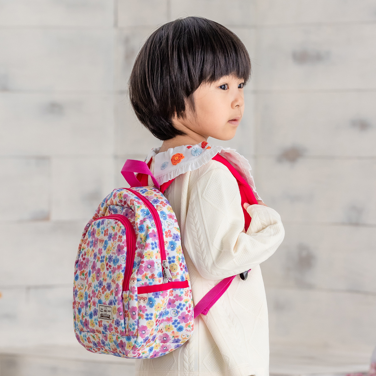 水彩お花総柄リュック6L｜アイテム｜アンパンマンキッズコレクション