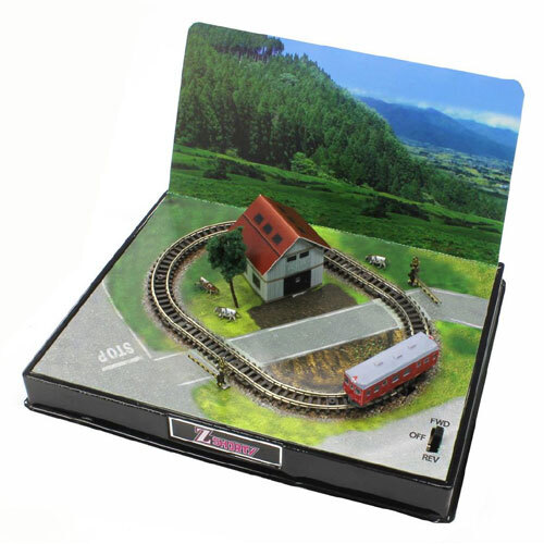 ASCII.jp：Zゲージ規格の走る鉄道模型 A4サイズの中に広がる感動の情景